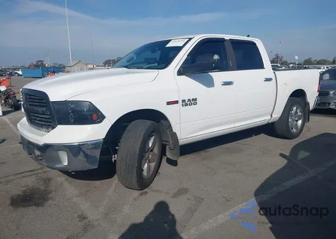 2015 Ram 1500 Big Horn z USA, uszkodzony, nr VIN 1C6RR7LMXFS694690
